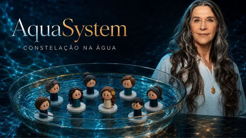 Ondulações de água escura com reflexos dourados